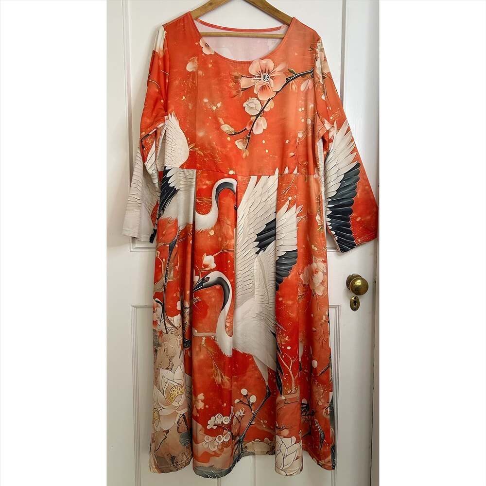 BNWOT Women's Unbranded Long Sleeved Dress Size XL